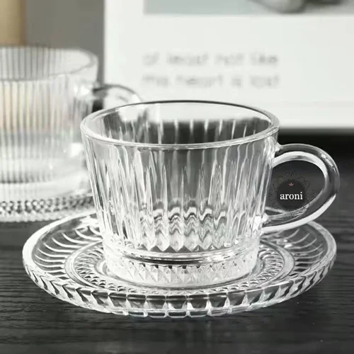 فنجان ونعلبکی الیسا(۶عدد استکان+۶عددنعلبکی)
