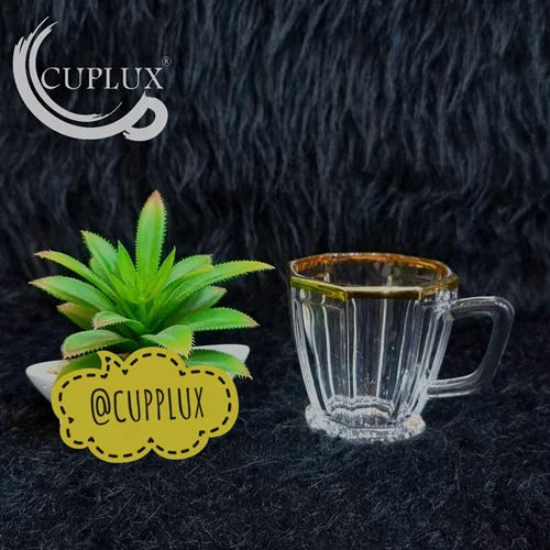 فنجان استیج لب طلا